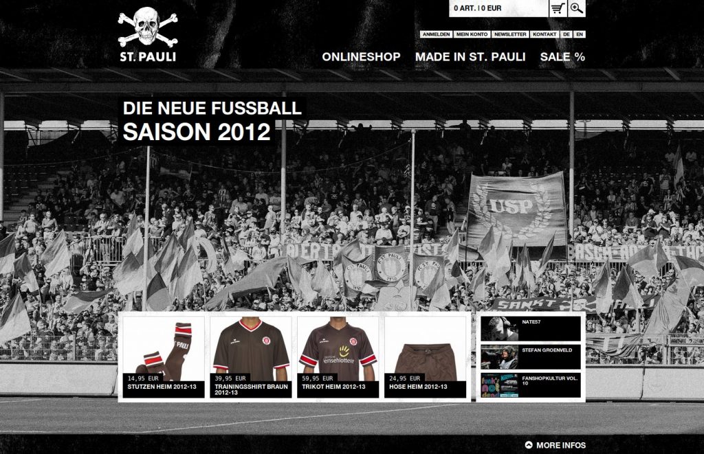 Bilder Und Interview Beim FC St Pauli Fanshop Stefan Groenveld