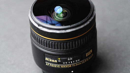 Rasiertes Fischauge - die Sonnenblende habe ich einfach weggefräst.