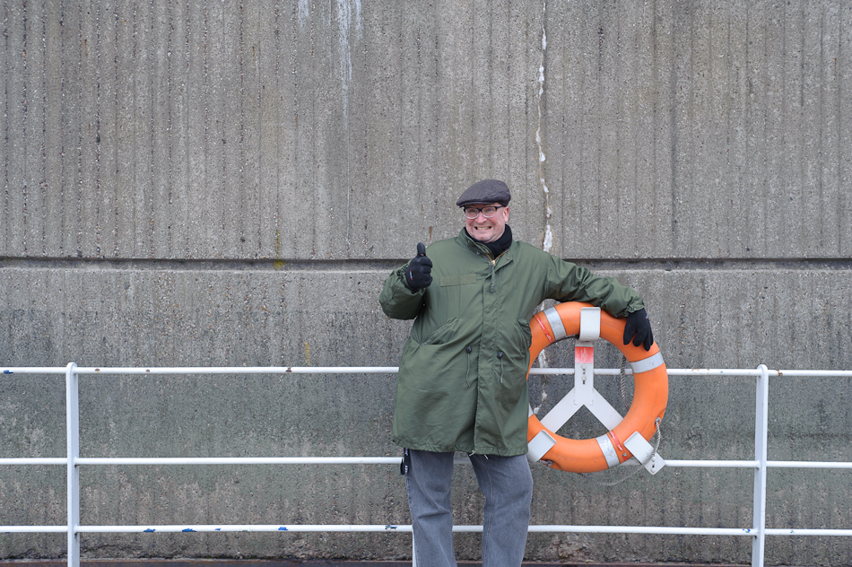 Sören bei nebeligem Umgebungslicht fotografiert