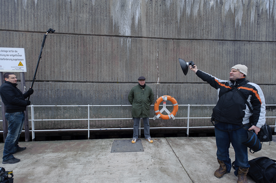 Aufbau für das Bild von Sören