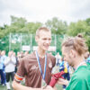 Rasmus wurde zum besten Verteidiger des Turniers geehrt.