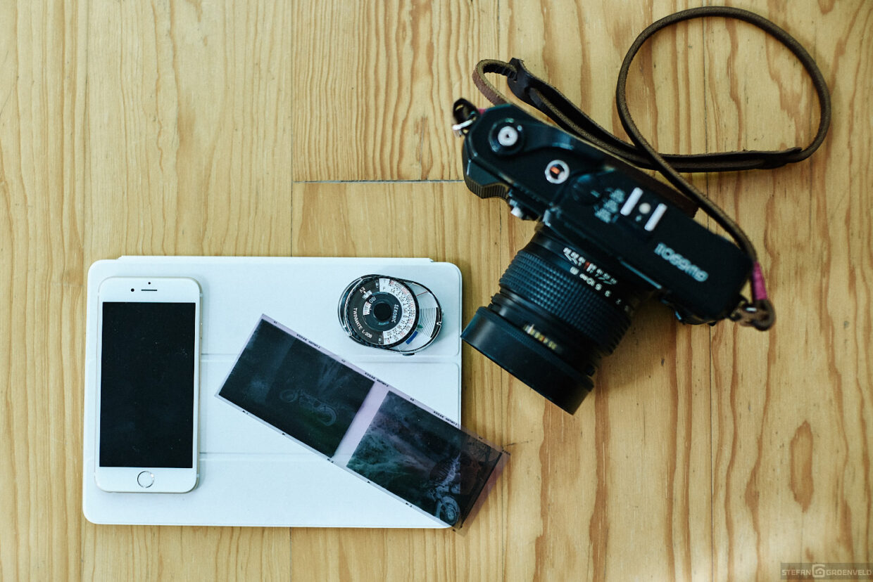 Größenvergleich mit 6x9 Negativen