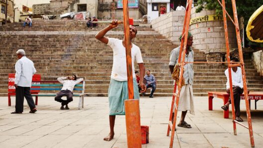 Multilayer shot taken in Varanasi