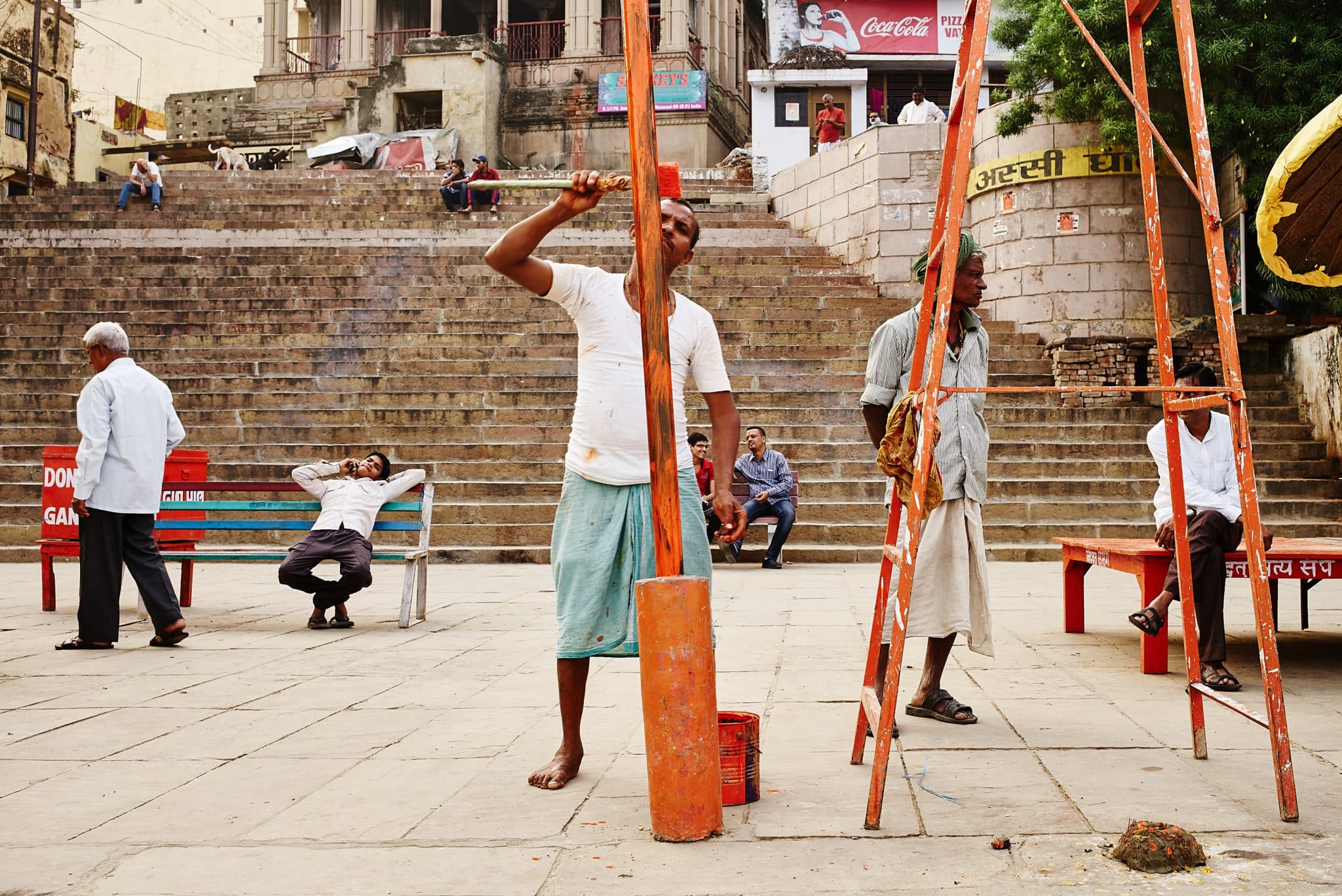 Multilayer shot taken in Varanasi