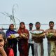 Freude beim Chhath Puja