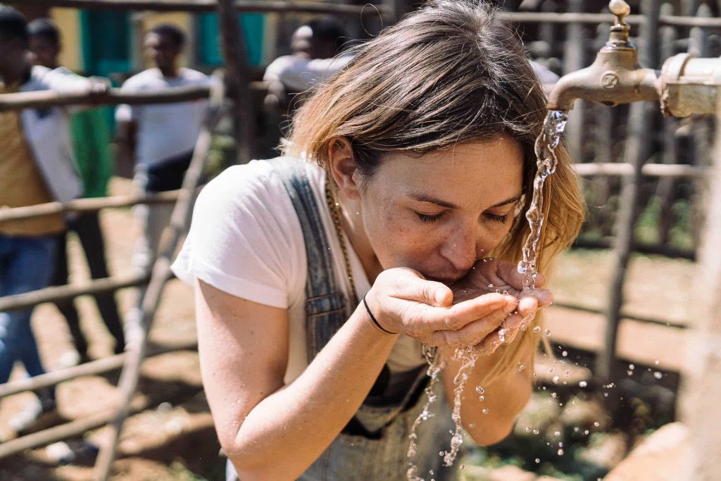 Wasser aus dem Wasserhahn - in Deutschland normal, in Äthiopien eher selten.