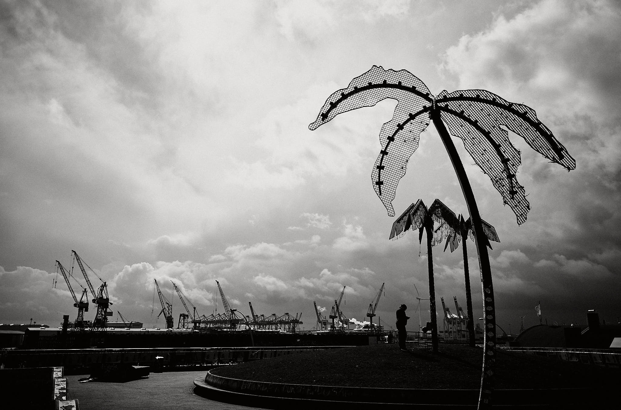 Leica Summaron-M 1:5.6/28mm auf Park Fiction in Hamburg